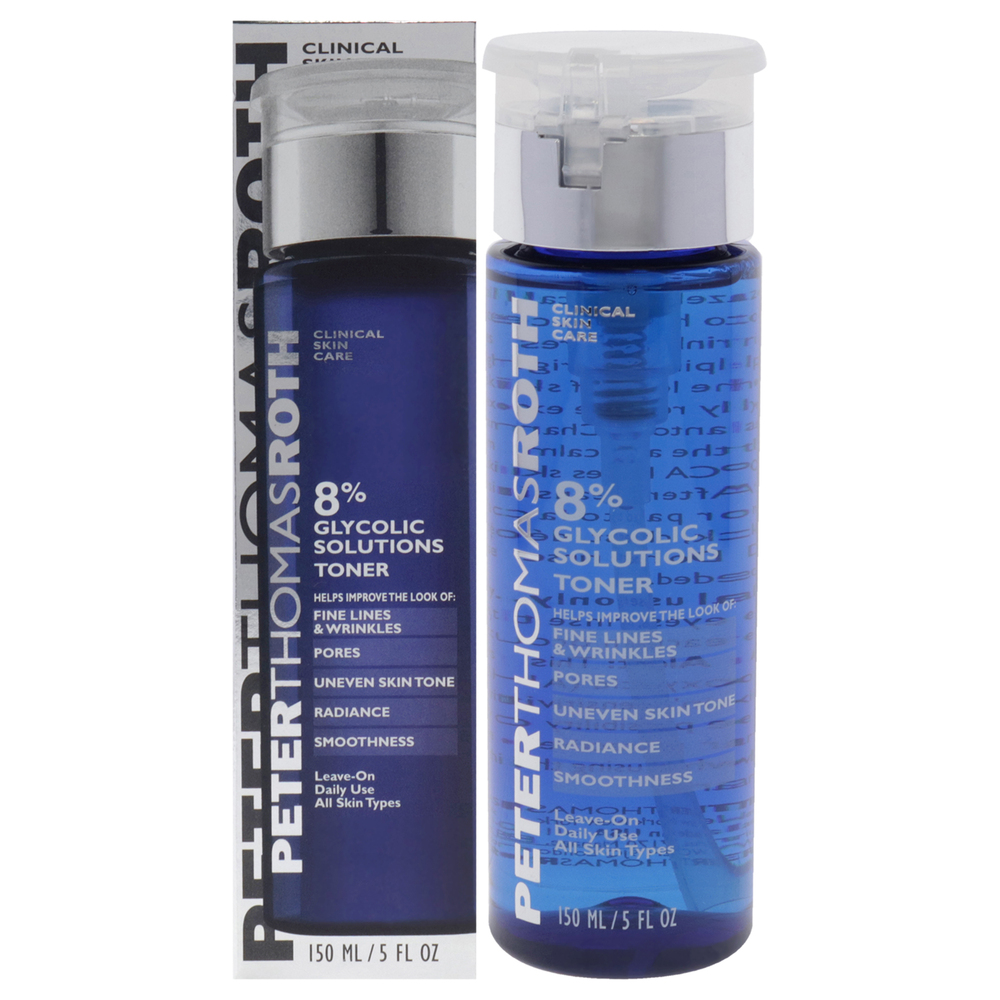 Glycolic Solutions 8 Percent Toner by Peter Thomas Roth for Unisex 5 oz Toner